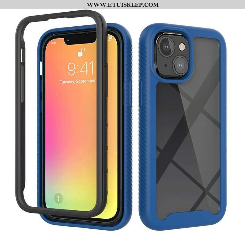 Etui do iPhone 13 Mini Hybrydowe Silikonowe Krawędzie